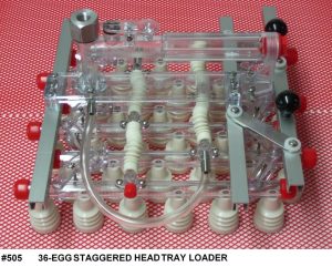 36-Egg Shifter Head/Jamesway Incubator Tray 6x6