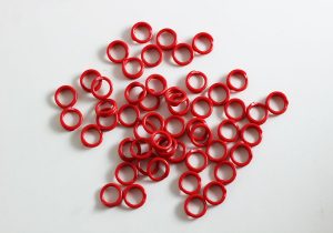 1/2" Plastic Legband Bulk Packed 1000