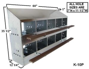 10-Hole Nest Complete