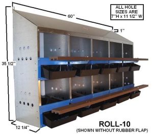 10-Hole Rollout Nest