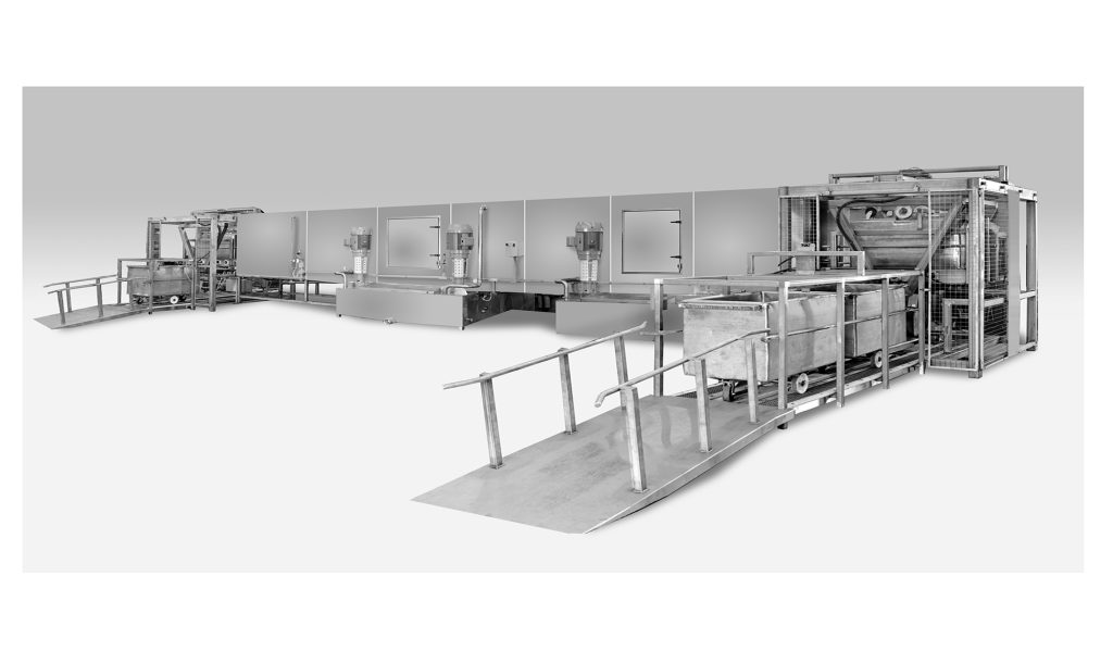 Picture of specialty poultry washing equipment from Kuhl Corporation